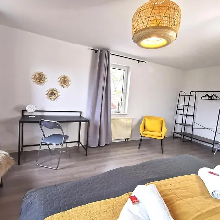 Apartment Bohnapartments Suedpark - Naehe Steigerwaldstadion - Gratis Parkplatz - Wlan - Vollausstattung Erfurt
